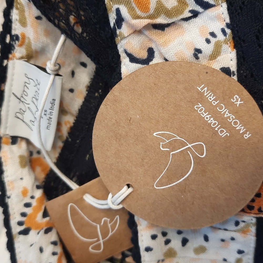 NWT Patrons of Peace boho minidress - Picture 11 of 11